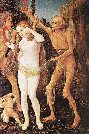 Hans Baldung Grien Three Ages of the Woman and the Death France oil painting art